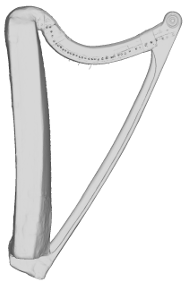 Rose Mooney's harp